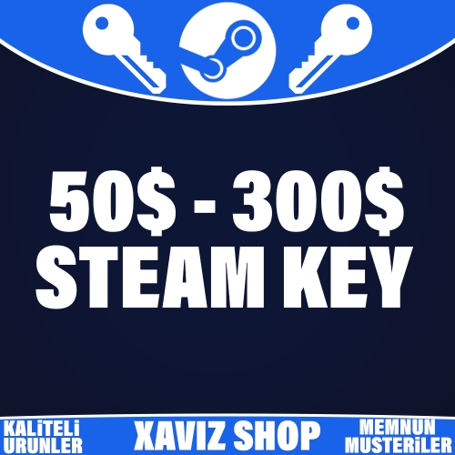  Minimum 50$-300$ Steam Key